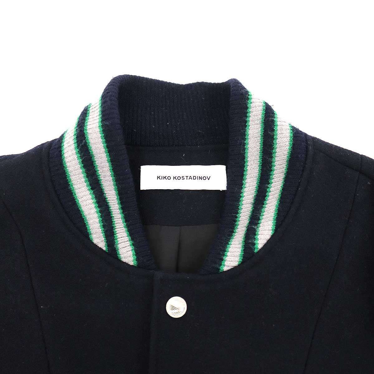 KIKO KOSTADINOV キコ コスタディノフ futur varsity jacket レザー