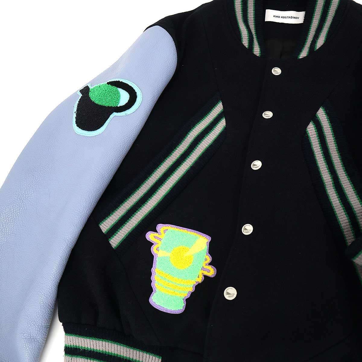 KIKO KOSTADINOV キコ コスタディノフ futur varsity jacket レザー