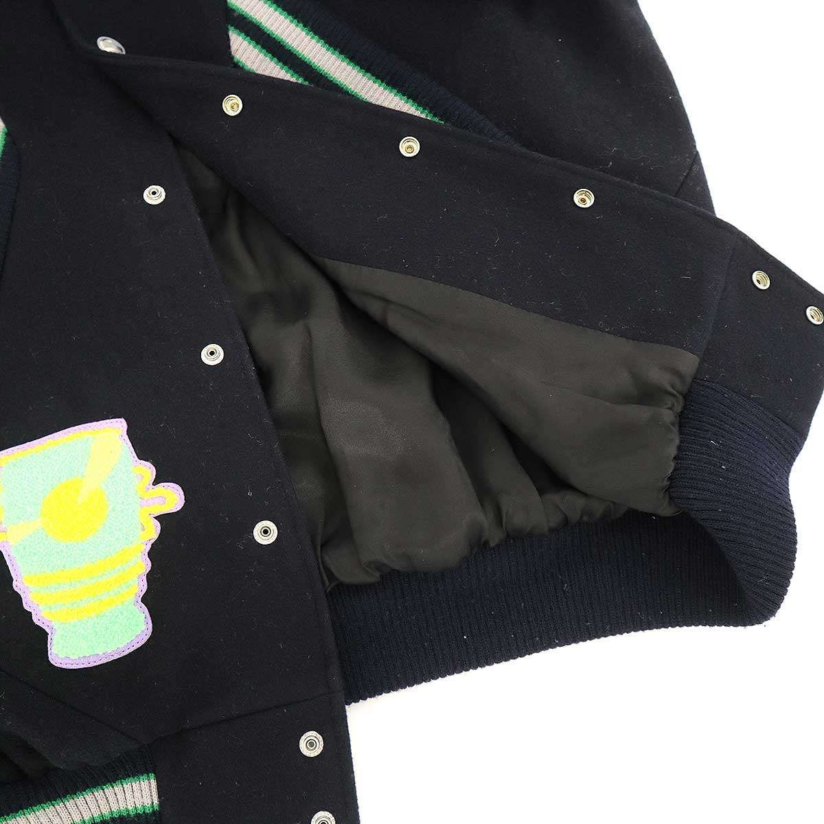 KIKO KOSTADINOV キコ コスタディノフ futur varsity jacket レザー
