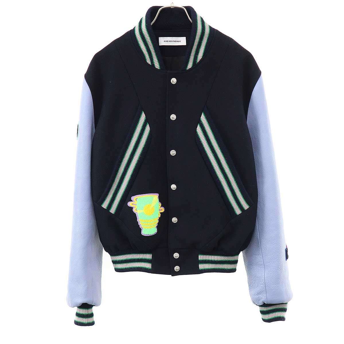 KIKO KOSTADINOV キコ コスタディノフ futur varsity jacket レザー