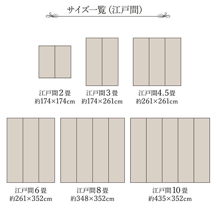 【10%OFFセール】花ござカーペット松川191×191cm本間2畳