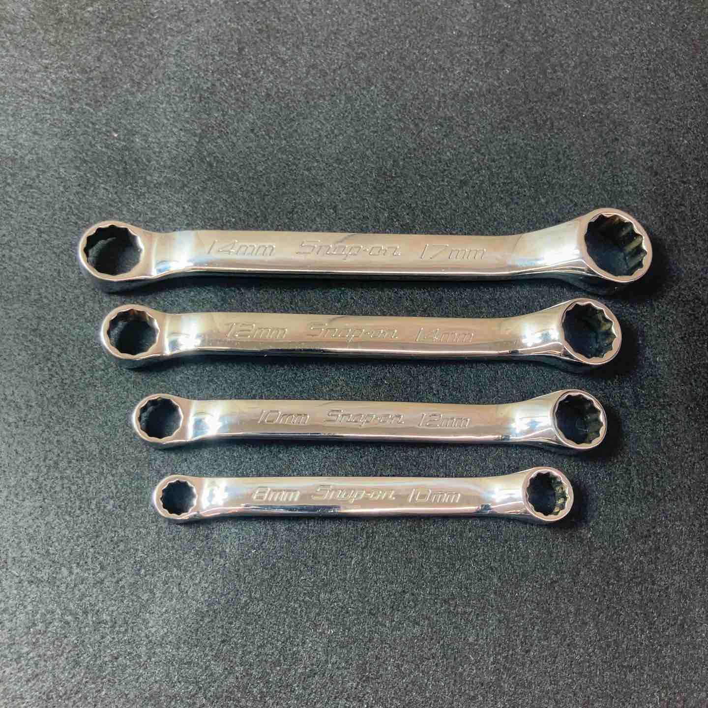 【中古品】 スナップオン(Snap-on) XSM810 1012 1214 1417 メガネレンチ 4本セット 【東大和店】