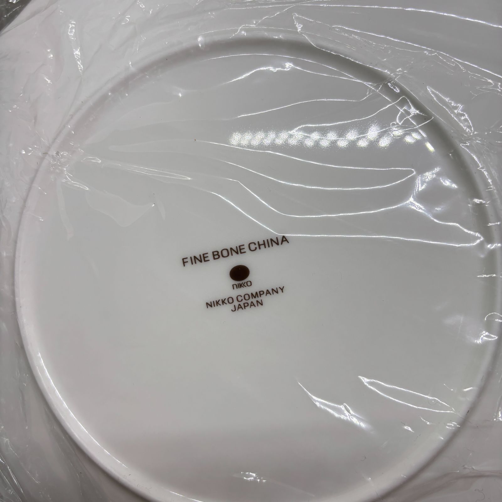 新品未使用】NIKKO ファインボーンチャイナ ケーキプレートセット 大皿