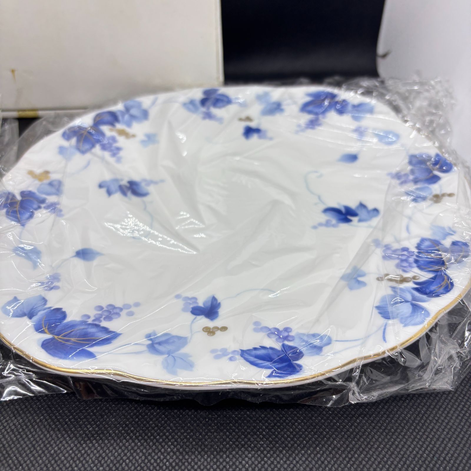 NIKKO FINE BONE CHINA 大皿 ケーキ皿 新品未使用】NIKKO ファインボーンチャイナ ケーキプレートセット 大皿