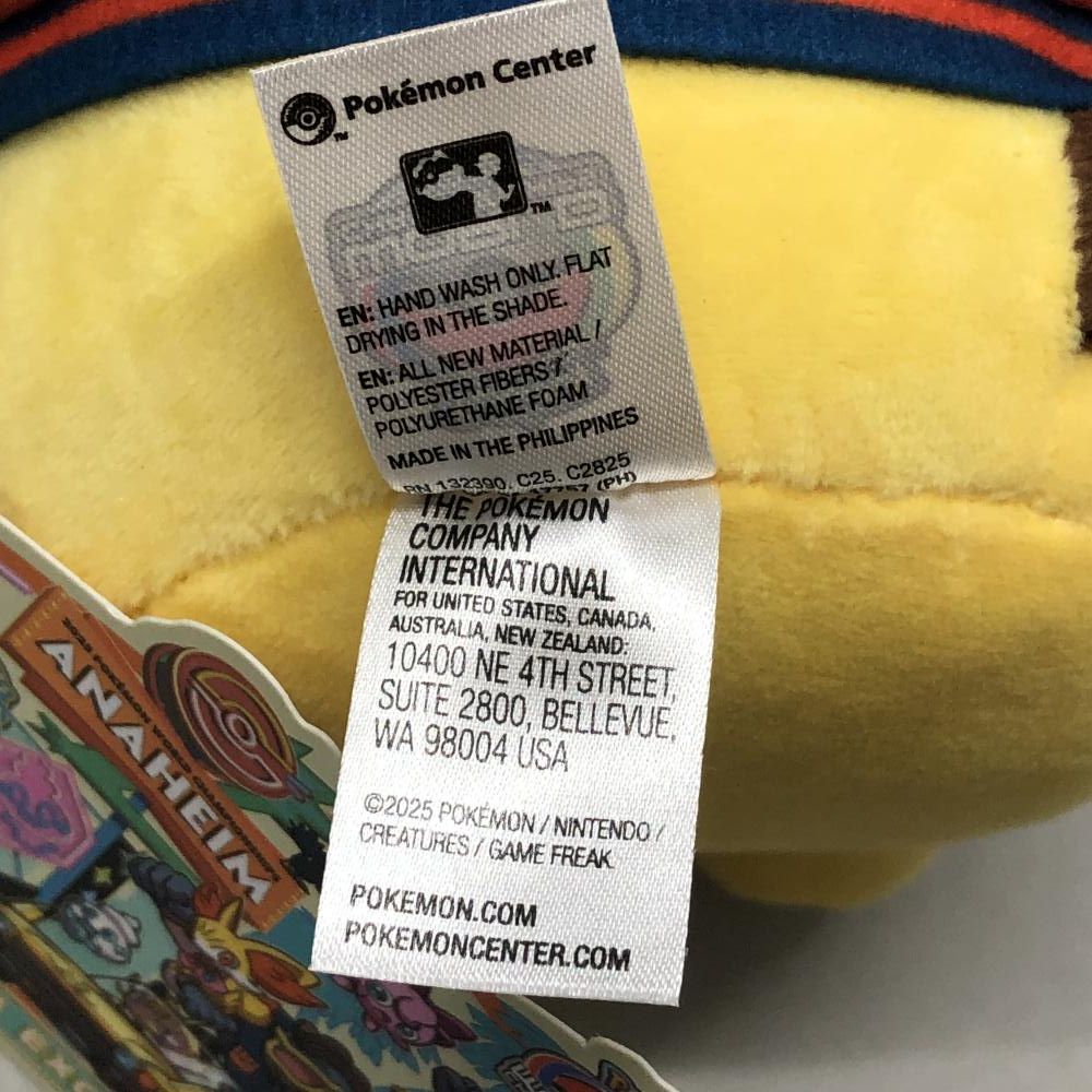 中古】WCS2025 アナハイム限定 ピカチュウ ぬいぐるみ[15] - メルカリ