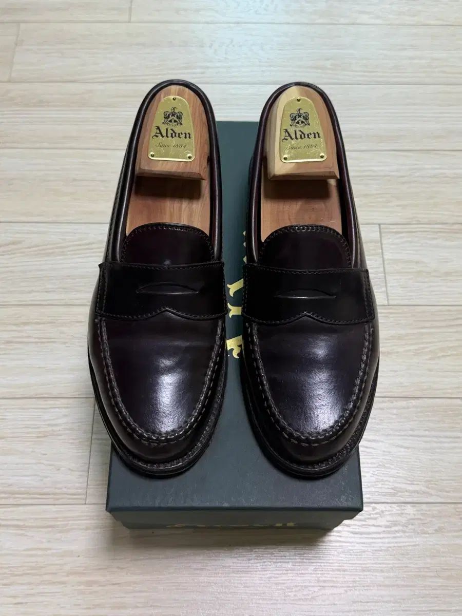 Alden オールデン 986 COLOR 8 コードバン ペニー ローファー US 6 5d (250)
