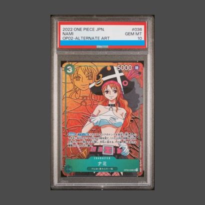 PSA10】ナミ(パラレル) P-SR OP02-036 1枚 - メルカリ