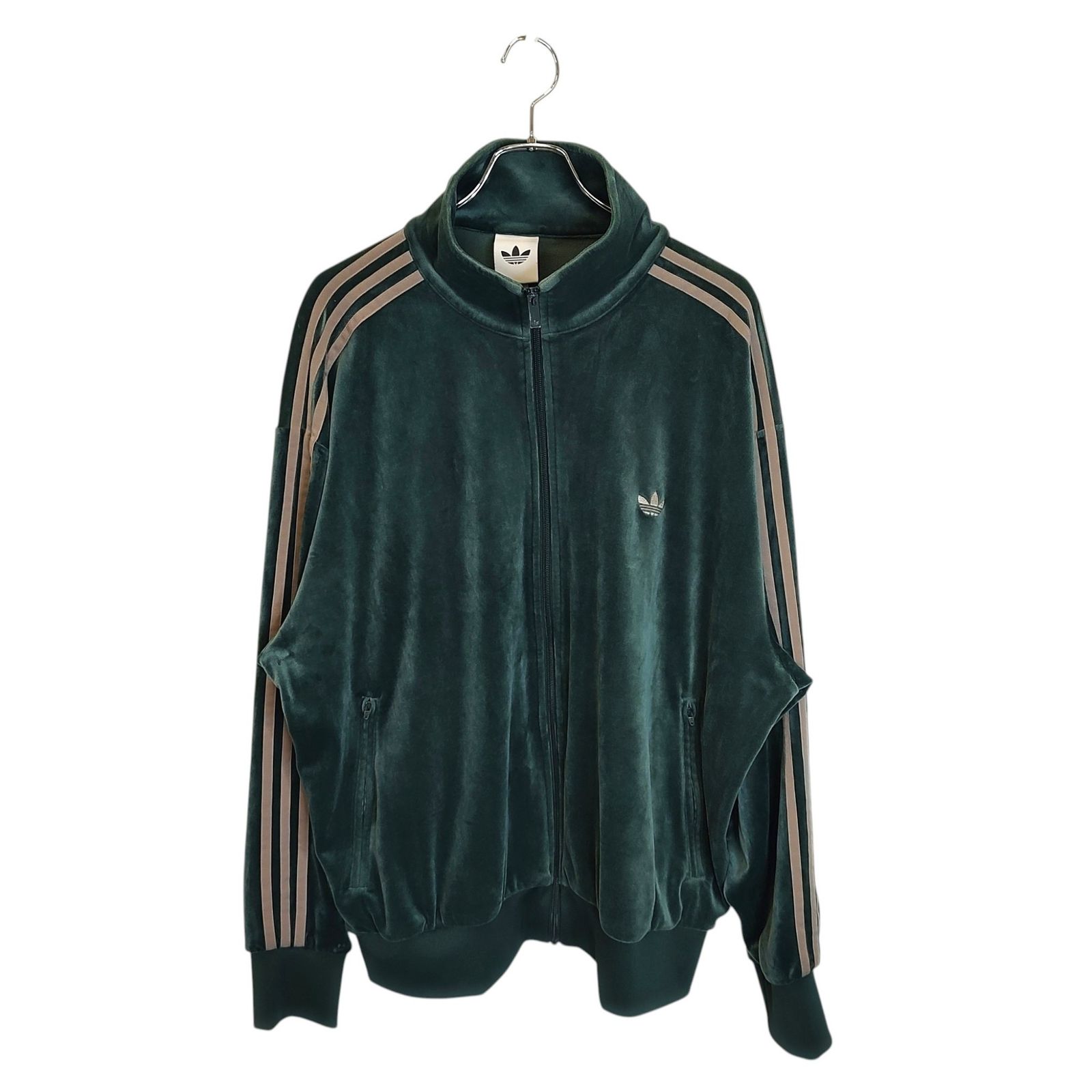 新品未使用　 ファイヤーバード ベロア トラックジャケット　グリーン ADIDAS アディダス ファイヤーバード ベロア トラックジャケット