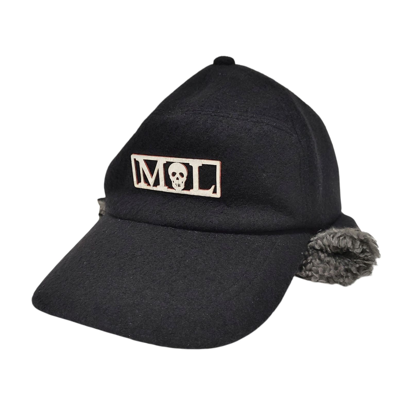 マークアンドロナ（MARK&LONA） ボアキャップ　取り外し可 ポンポン付き MARK&LONA マークアンドロナ ゴルフ Boa Cap 耳当て付き ボア キャップ