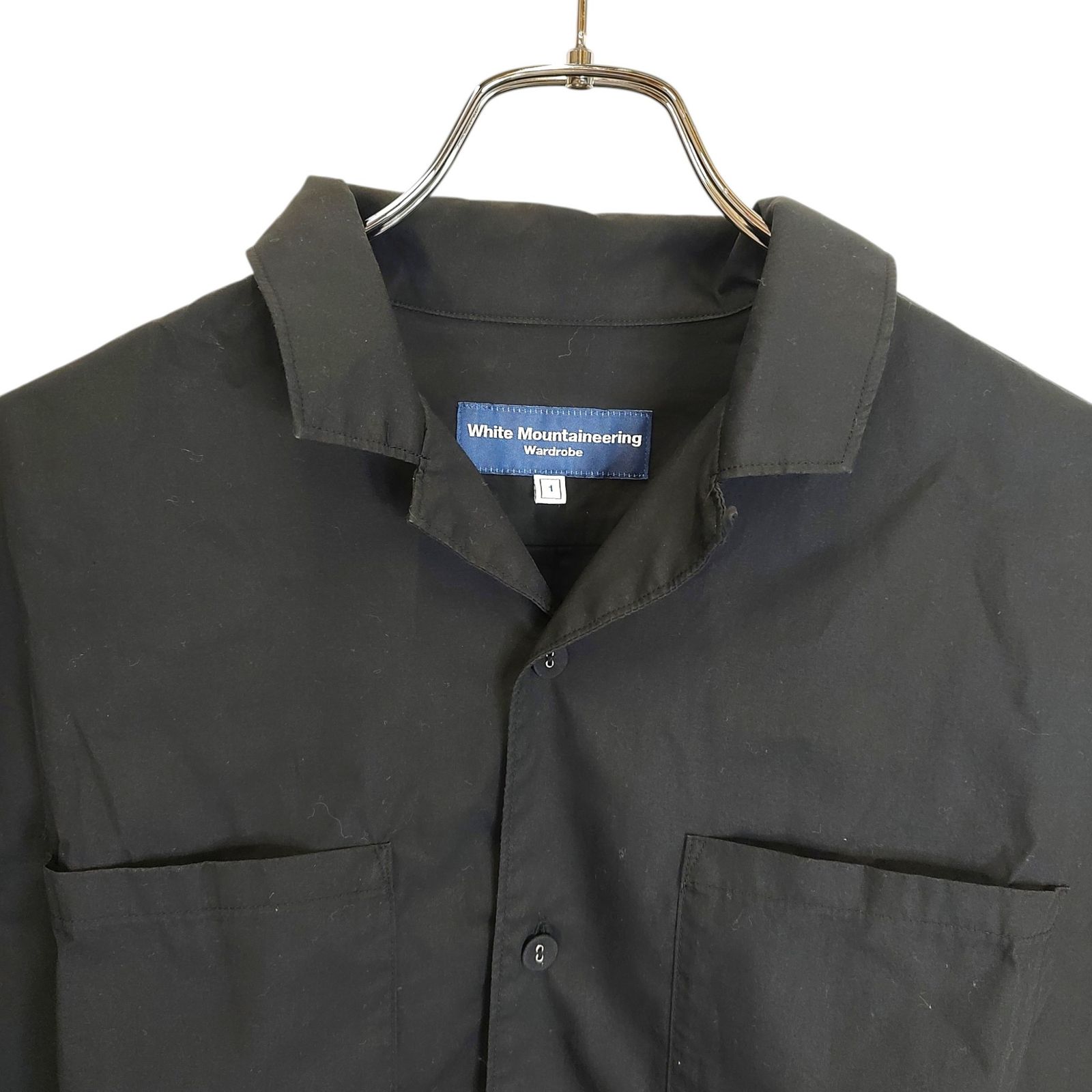 White Mountaineering ホワイトマウンテニアリング BROAD OPEN COLLAR 