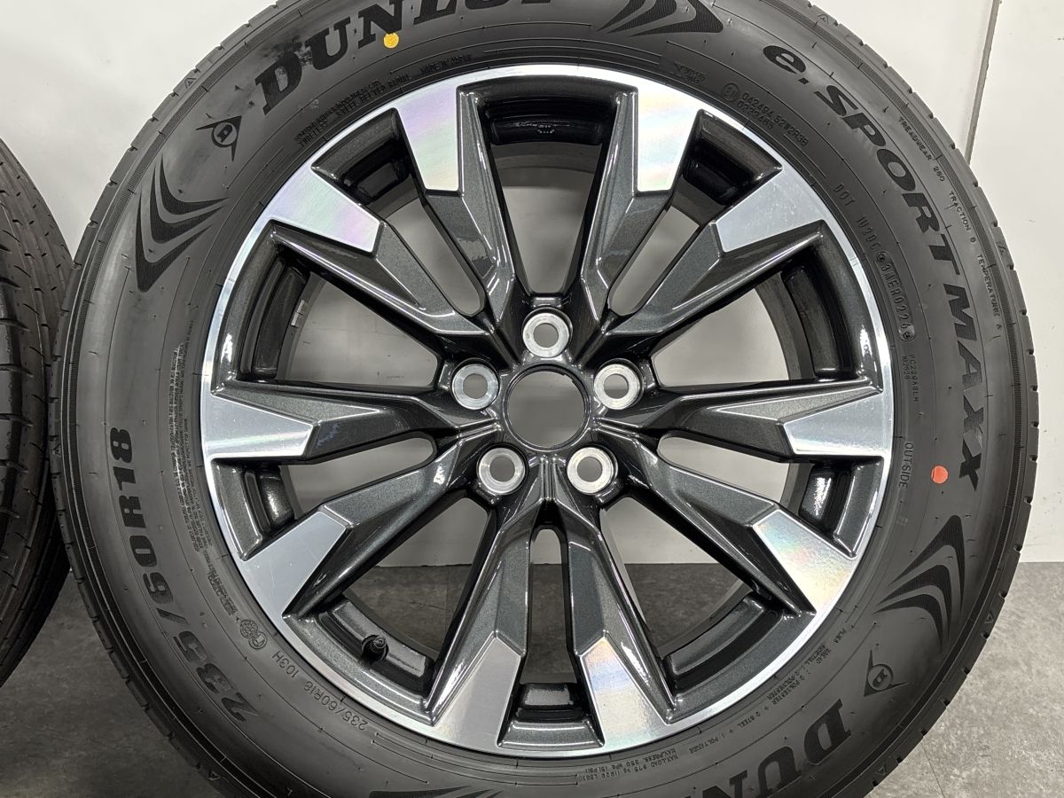 新車外し トヨタ 純正タイヤ・ホイール 235/60R18 bZ4X RAV4 2026年製 新車外し品】トヨタ RAV4 Zグレード 純正 18in 7.5J +40