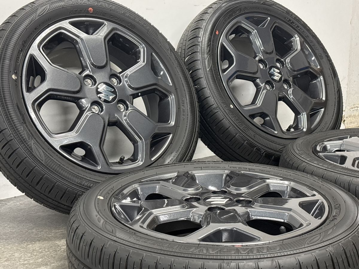2026年製 バリ溝 美品】スズキ ハスラー タフワイルド 純正 15in 4.5J