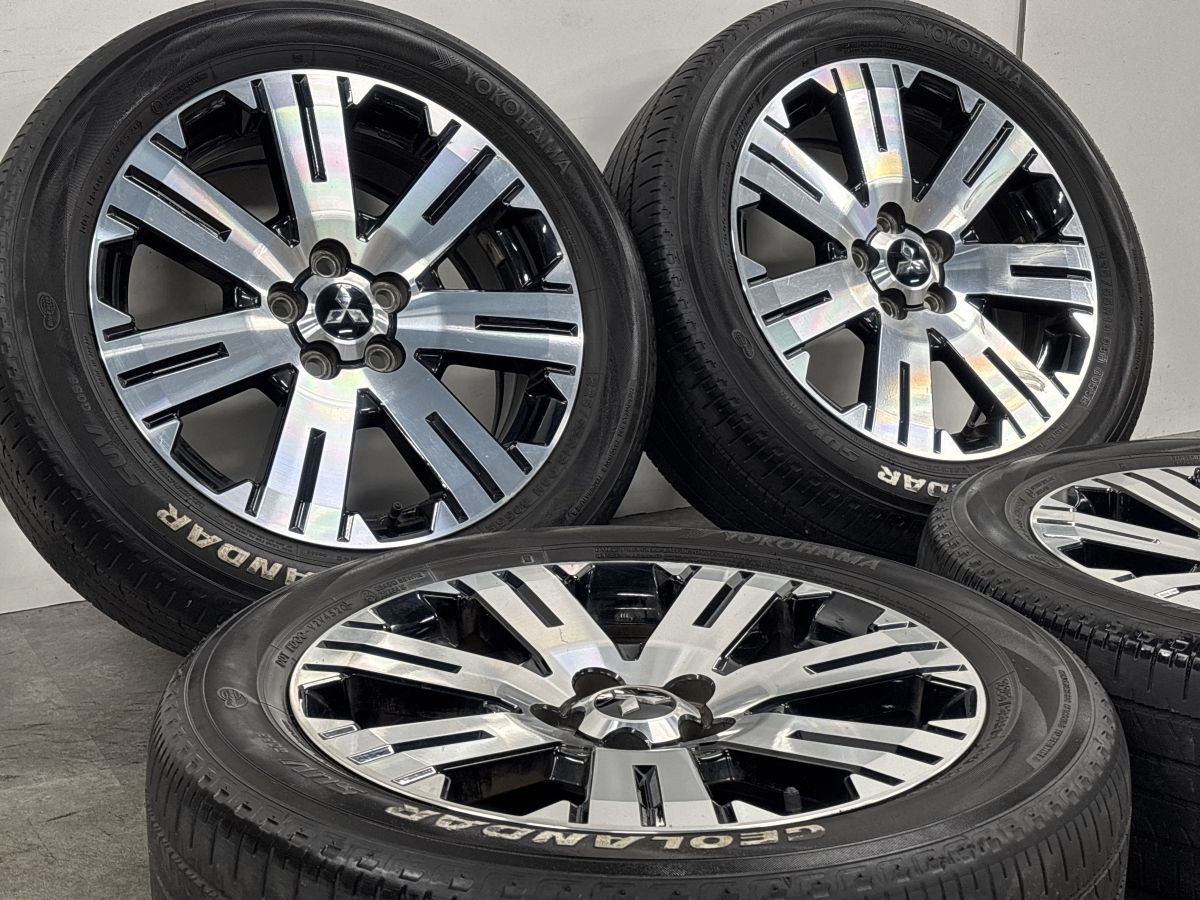 交換用に】ミツビシ デリカD:5 純正 18in 7J +38 PCD114.3 ヨコハマ