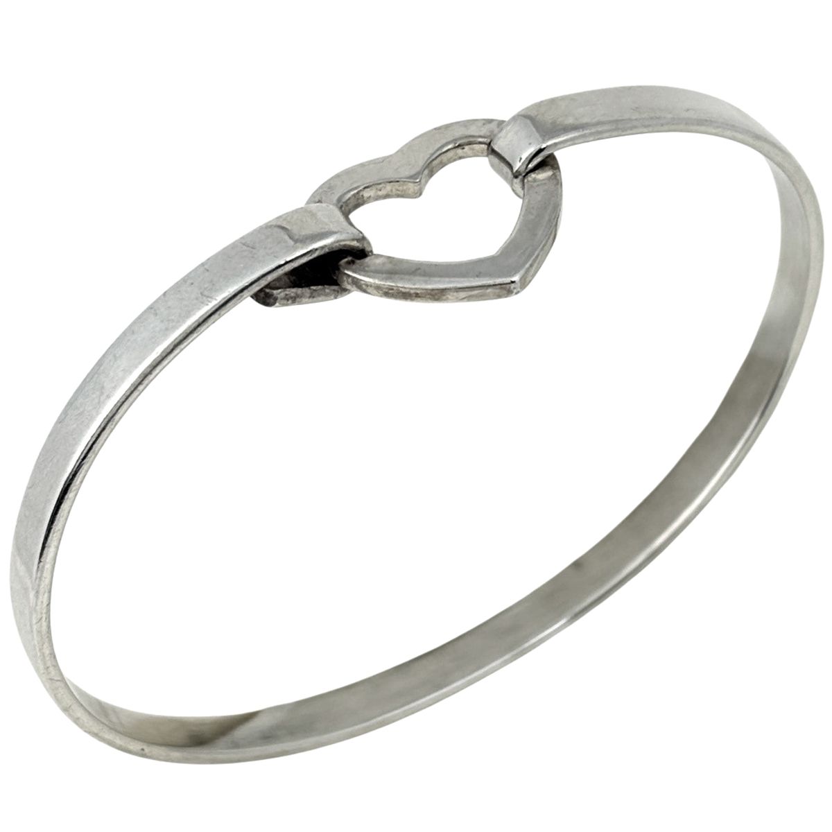 ティファニー TIFFANY&Co. ハート バングル シルバー925 シルバー レディース 【中古】 28,656円