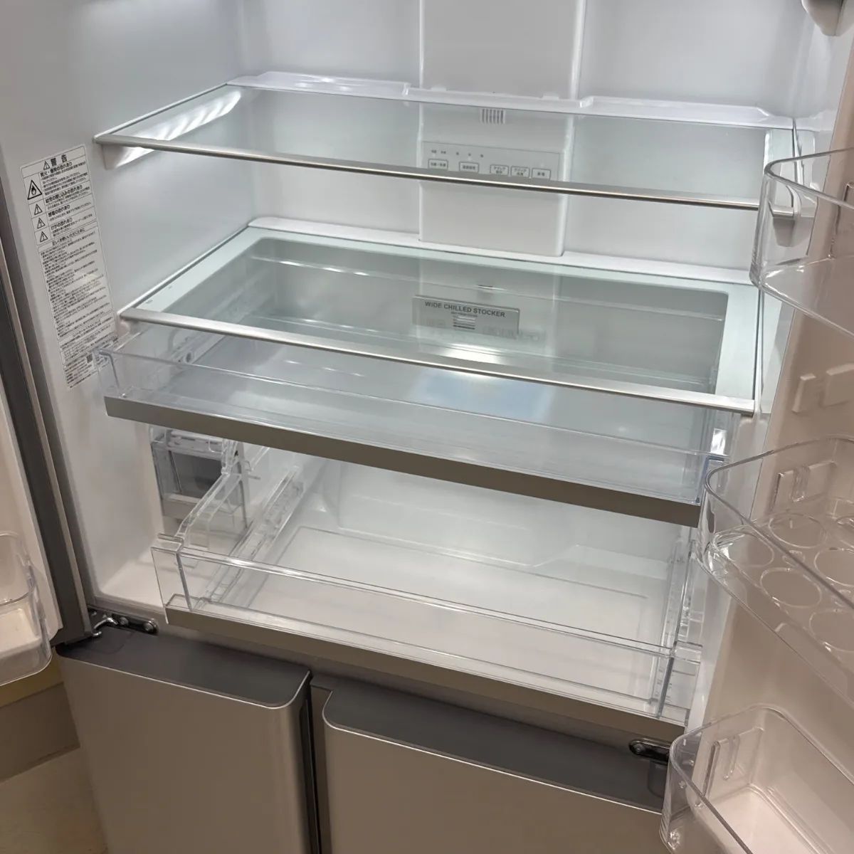 配送エリア限定｜搬入設置込み】 AQUA 512L 4ドア冷蔵庫 AQR-TZ51J-S