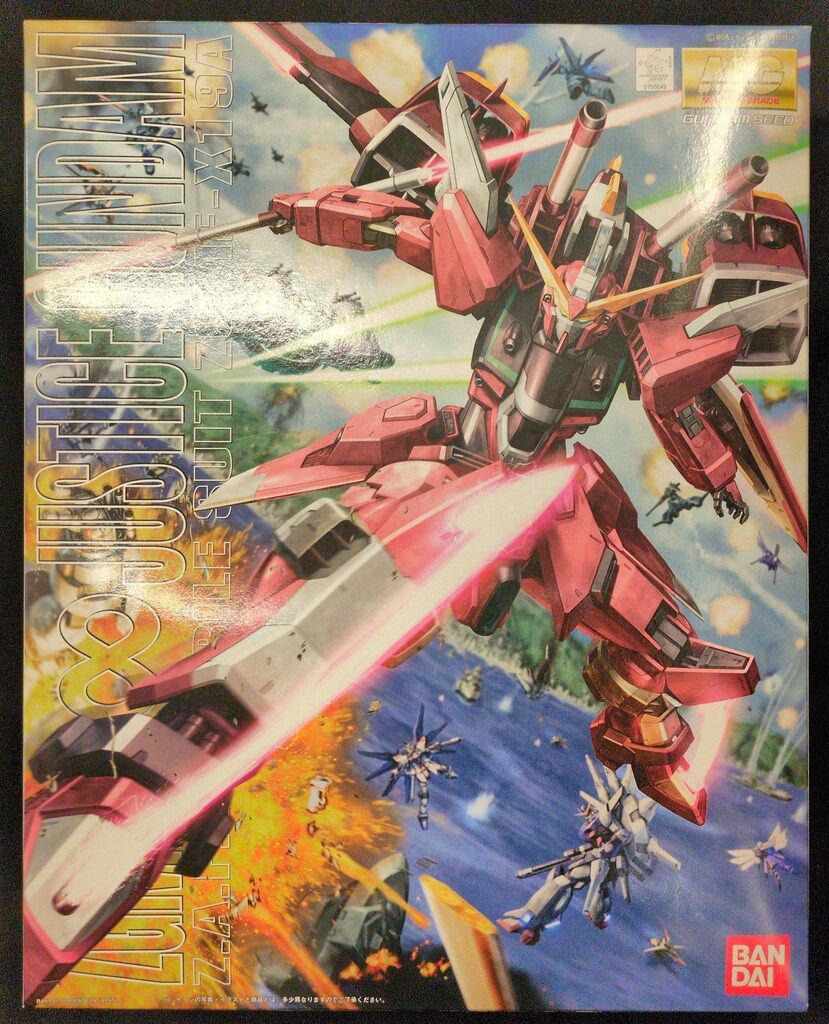バンダイ MG 1/100 機動戦士ガンダムSEED DESTINY インフィニットジャスティスガンダム