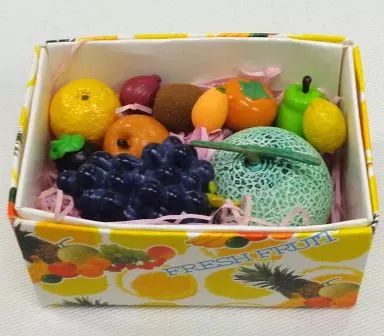 【中古】食玩 トレーディングフィギュア 【シークレット】有機フルーツセット 「ぷちサンプルシリーズ うまいもん市場」