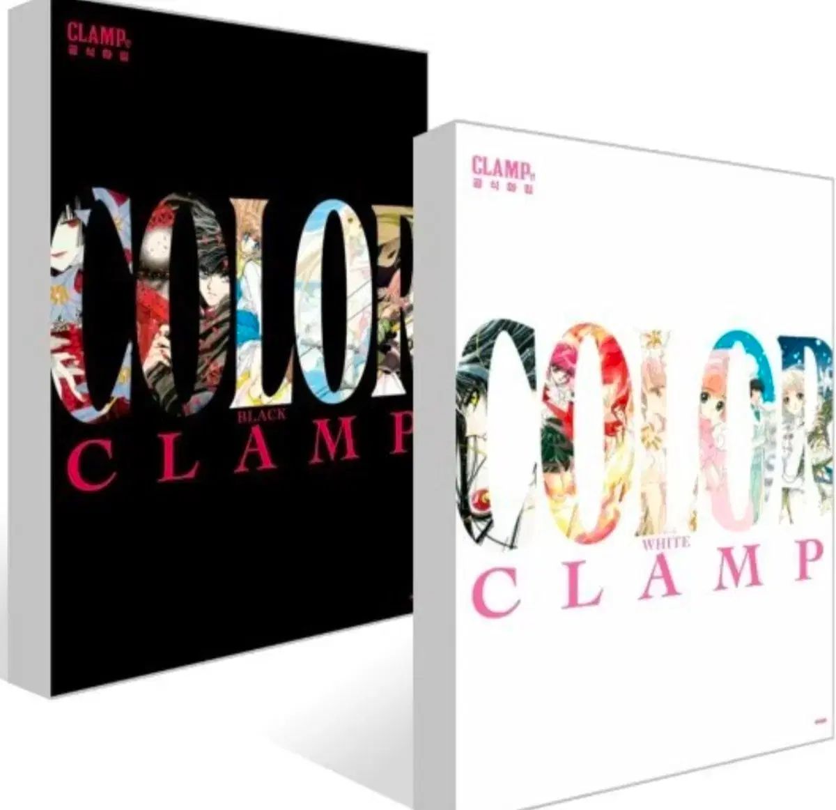 CLAMP で 公式画集 COLOR WHITE + BLACK 未開封