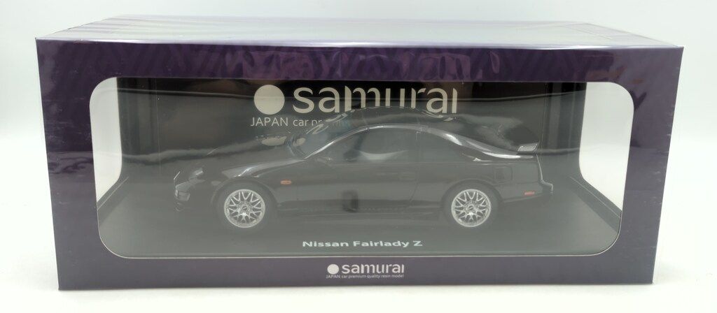 京商 1/18 SAMURAI 日産 フェアレディ Z (Z32) バージョンR 2by2 (パープル)