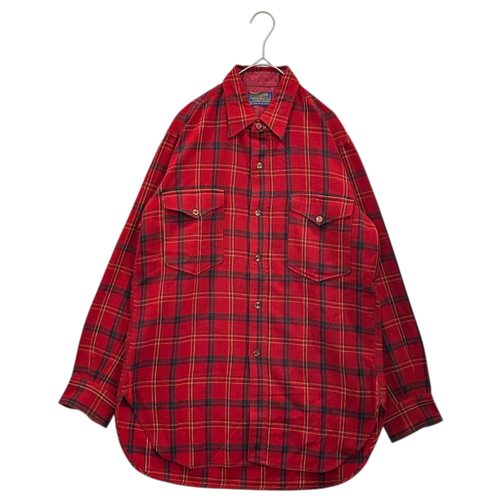 60s PENDLETON ペンドルトン ウールシャツ チェックシャツ M 60s
