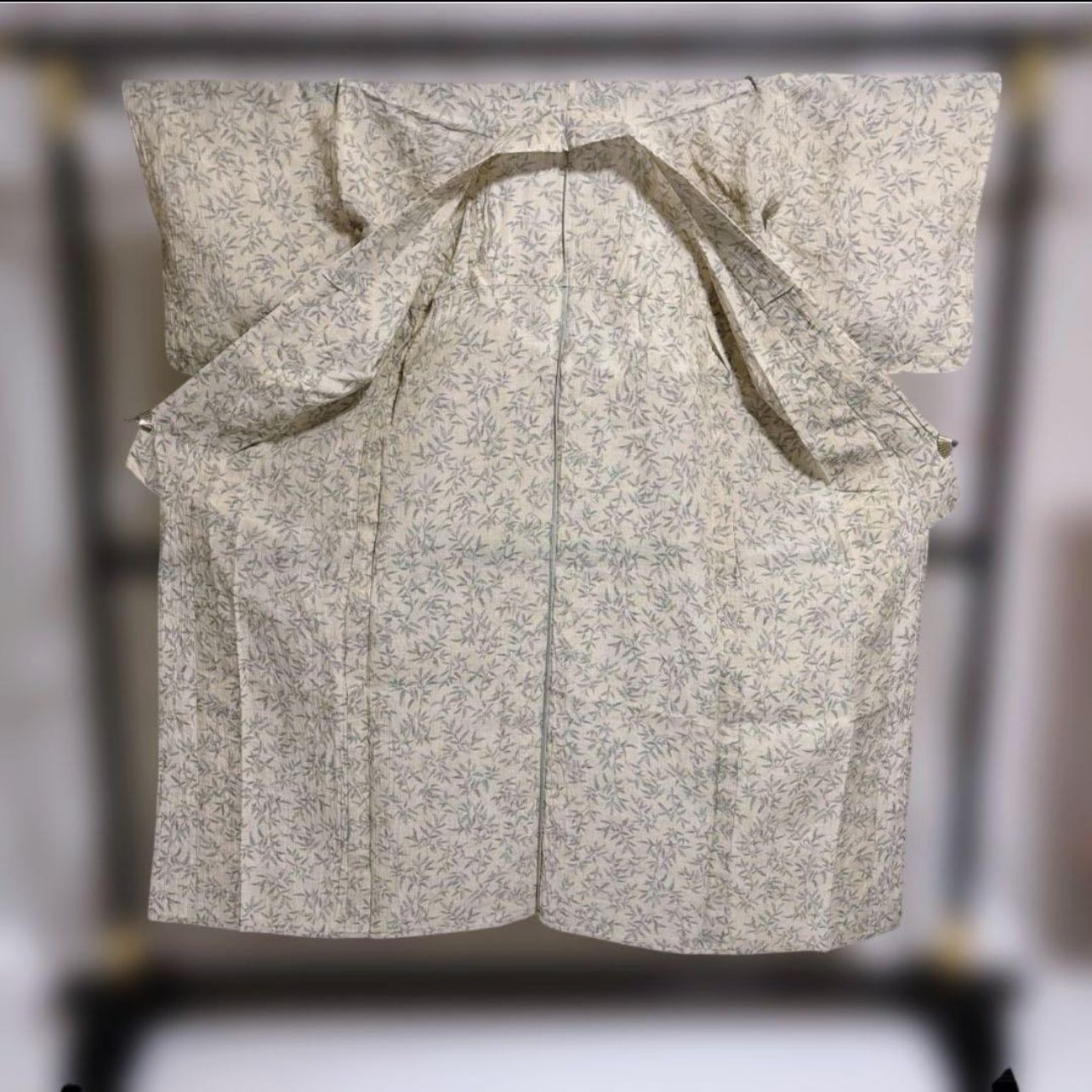 感謝価格】未着用 小千谷縮 フルセット 夏帯 夏帯締め 四季対応帯揚げ