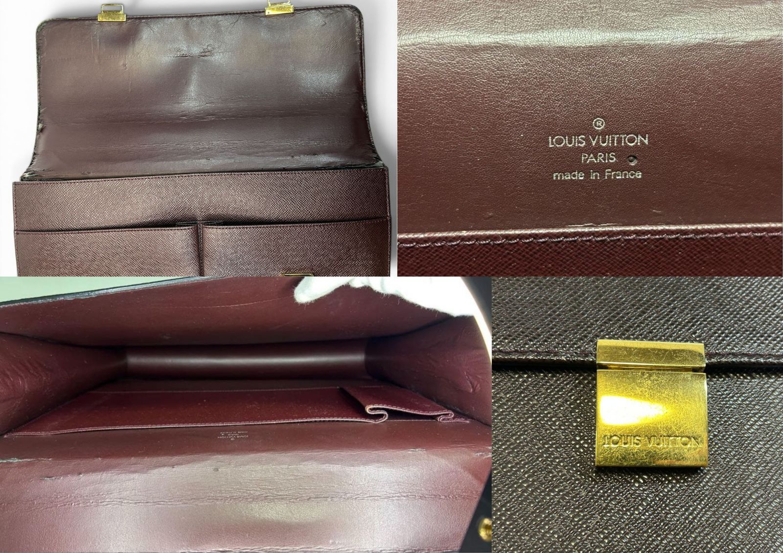 ルイ・ヴィトン LOUIS VUITTON ビジネスバッグ カザン メンズ タイガ