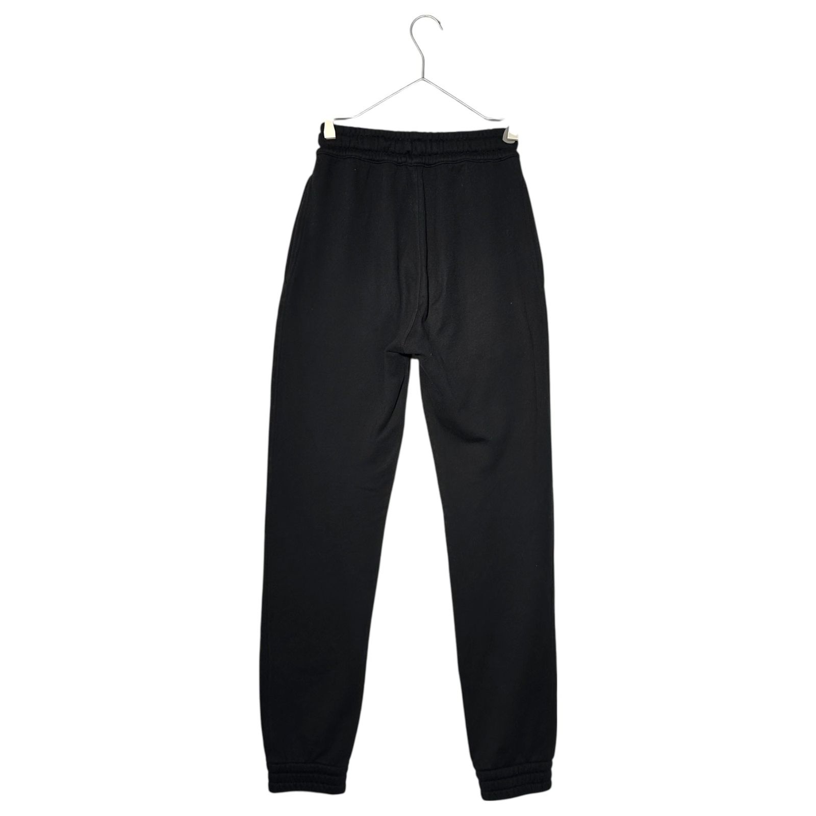 美品 バーバリーロンドンイングランド スウェットパンツ XS ブラック BURBERRY(バーバリー) Club Patch Logo Sweatpants サークル ワッペン