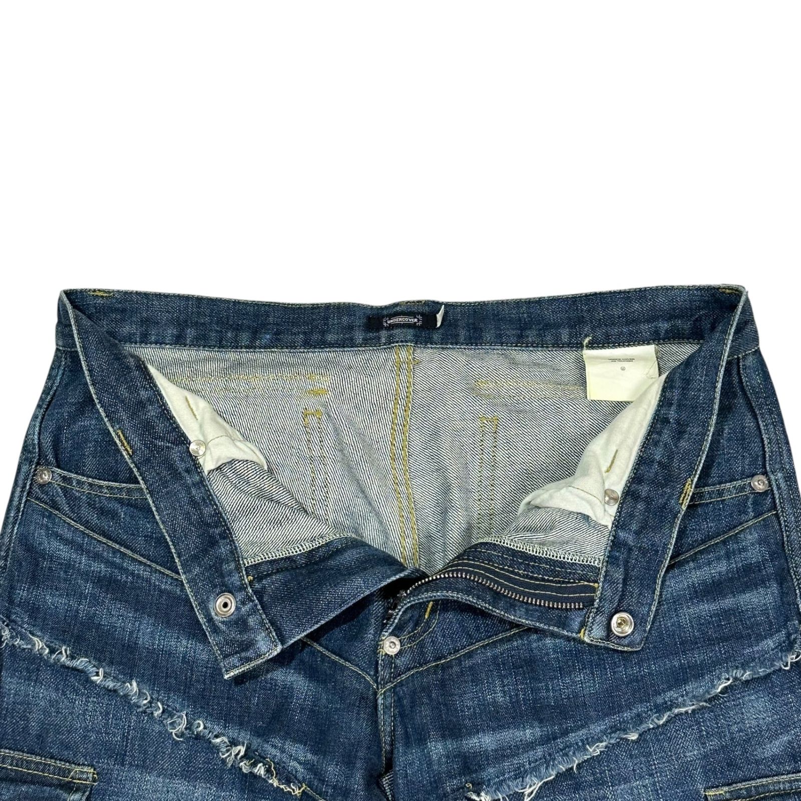 UNDERCOVER(アンダーカバー) 01AW DAVF Period Patchwork Denim Cargo