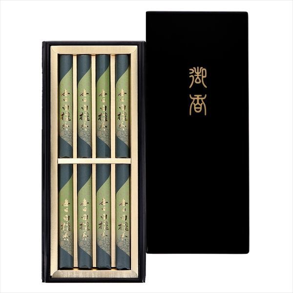 【3セット】毎日白檀香　塗箱短寸８入