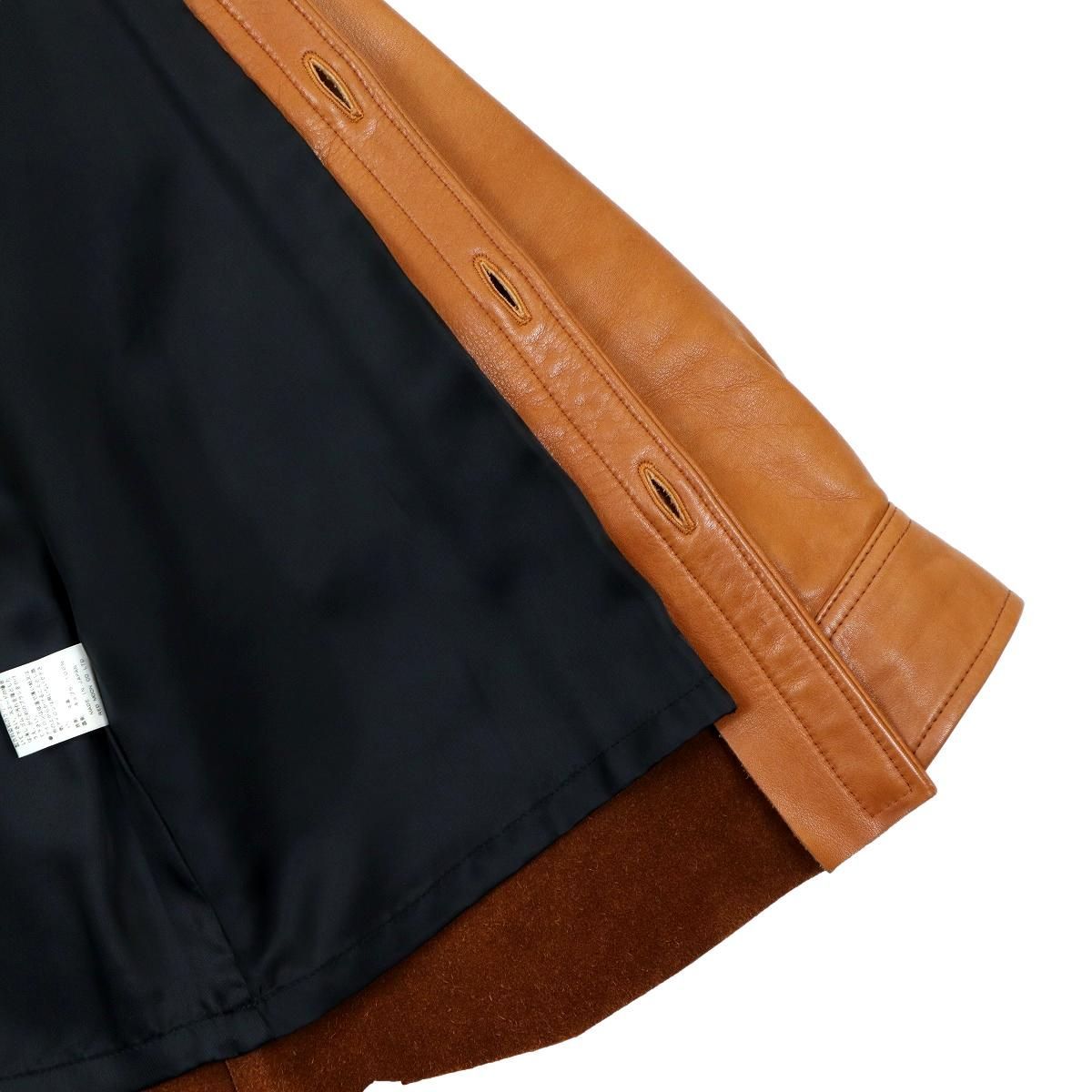 S3808】【美品】【日本製】REDMOON NUMBER ONE LEATHER レッドムーン