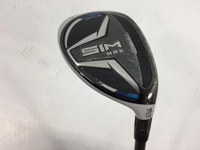 返品OK 【中古ゴルフクラブ】テーラーメイド SIM MAX (シム マックス) レスキュー 2020 (日本仕様) TENSEI BLUE TM60 U3