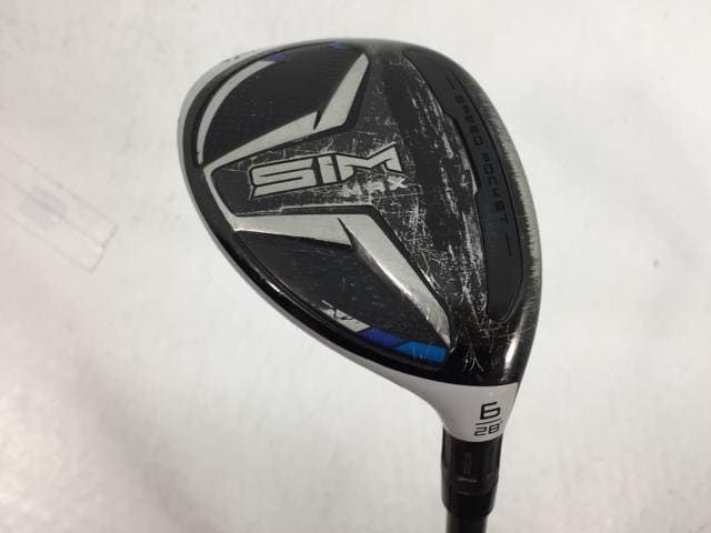 返品OK 【中古ゴルフクラブ】テーラーメイド SIM MAX (シム マックス) レスキュー 2020 (日本仕様) TENSEI BLUE TM60 U6