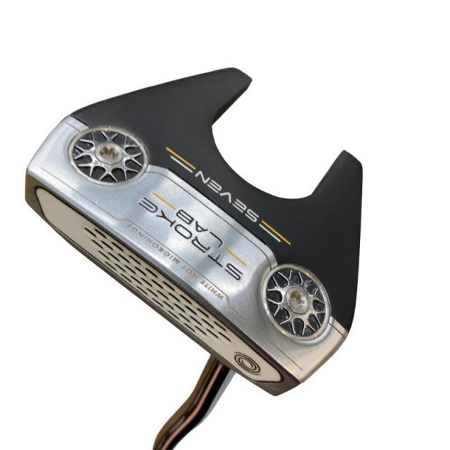 【中古】 オデッセイ STROKE LAB SEVEN 34インチ レフティ パター PT STROKE LAB (フレックスその他) メンズ 男性用 左利き レフティ 左用 Cランク ゴルフクラブ