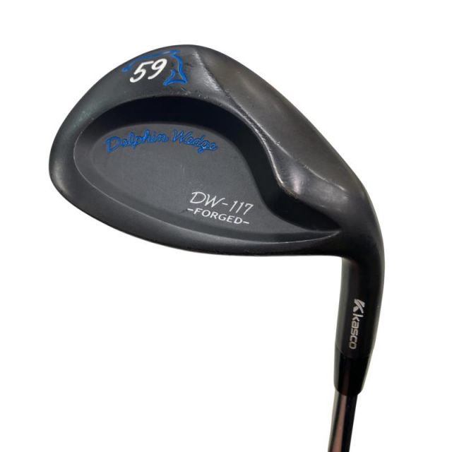 【中古】 キャスコ Dolphin wedge DW-117 FORGED 59° ウェッジ WG NS PRO ZELOS 7 (フレックスR) メンズ 男性用 右利き 右用 Cランク ゴルフクラブ 7,698円