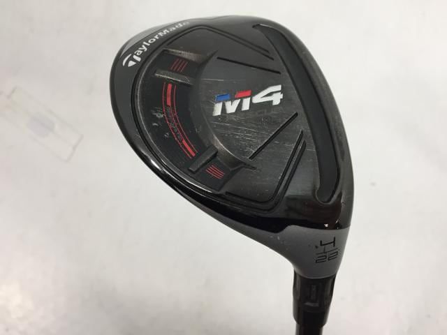 返品OK 【中古ゴルフクラブ】テーラーメイド M4 レスキュー 2018 (日本仕様) FUBUKI TM6 U4