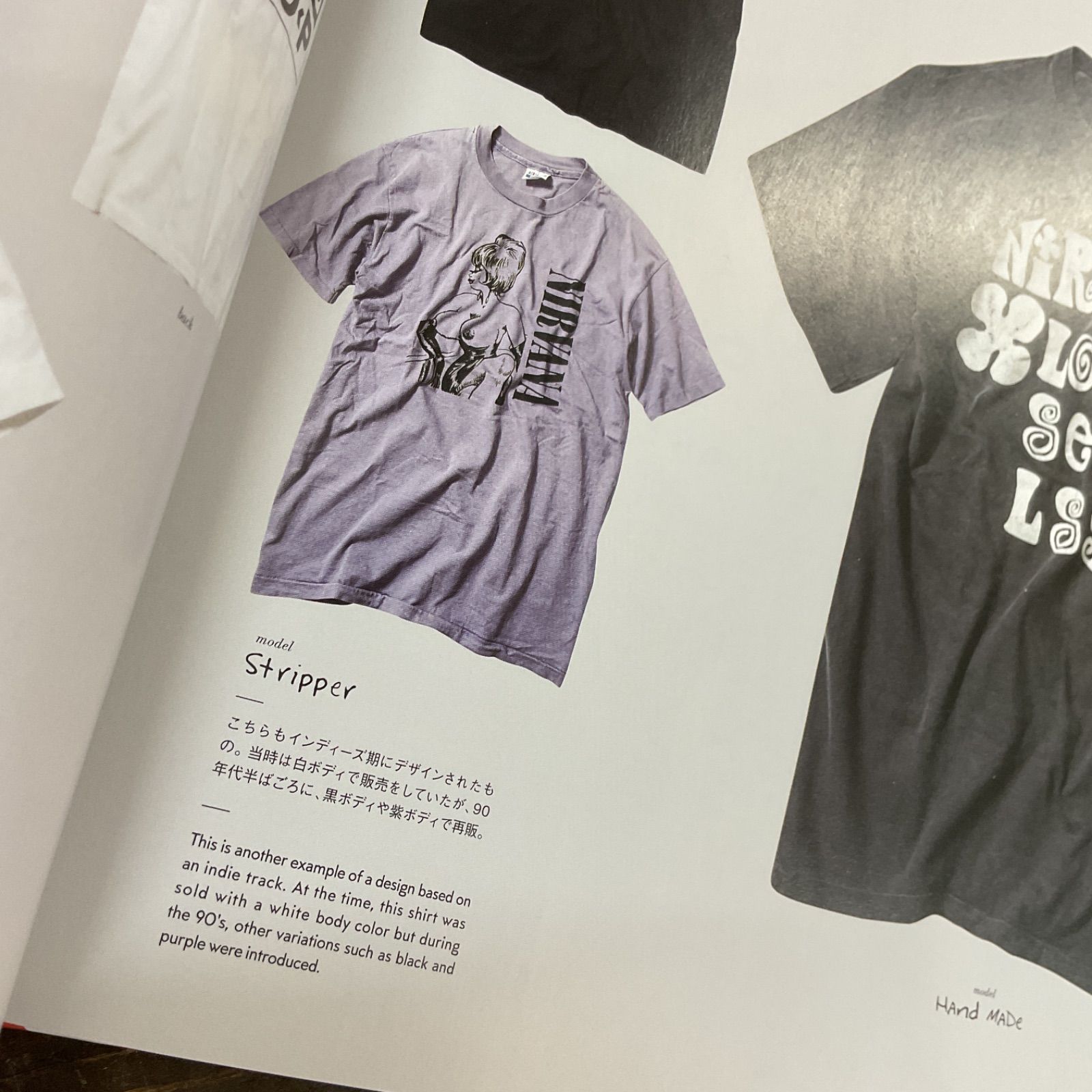 NIRVANA T-SHIRTS BOOK HELLOH? ニルヴァーナ Tシャツ ブック 本 143P