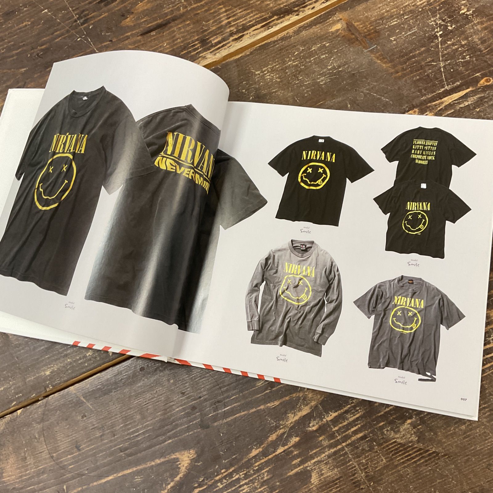 NIRVANA T-SHIRTS BOOK HELLOH? ニルヴァーナ Tシャツ ブック 本 143P