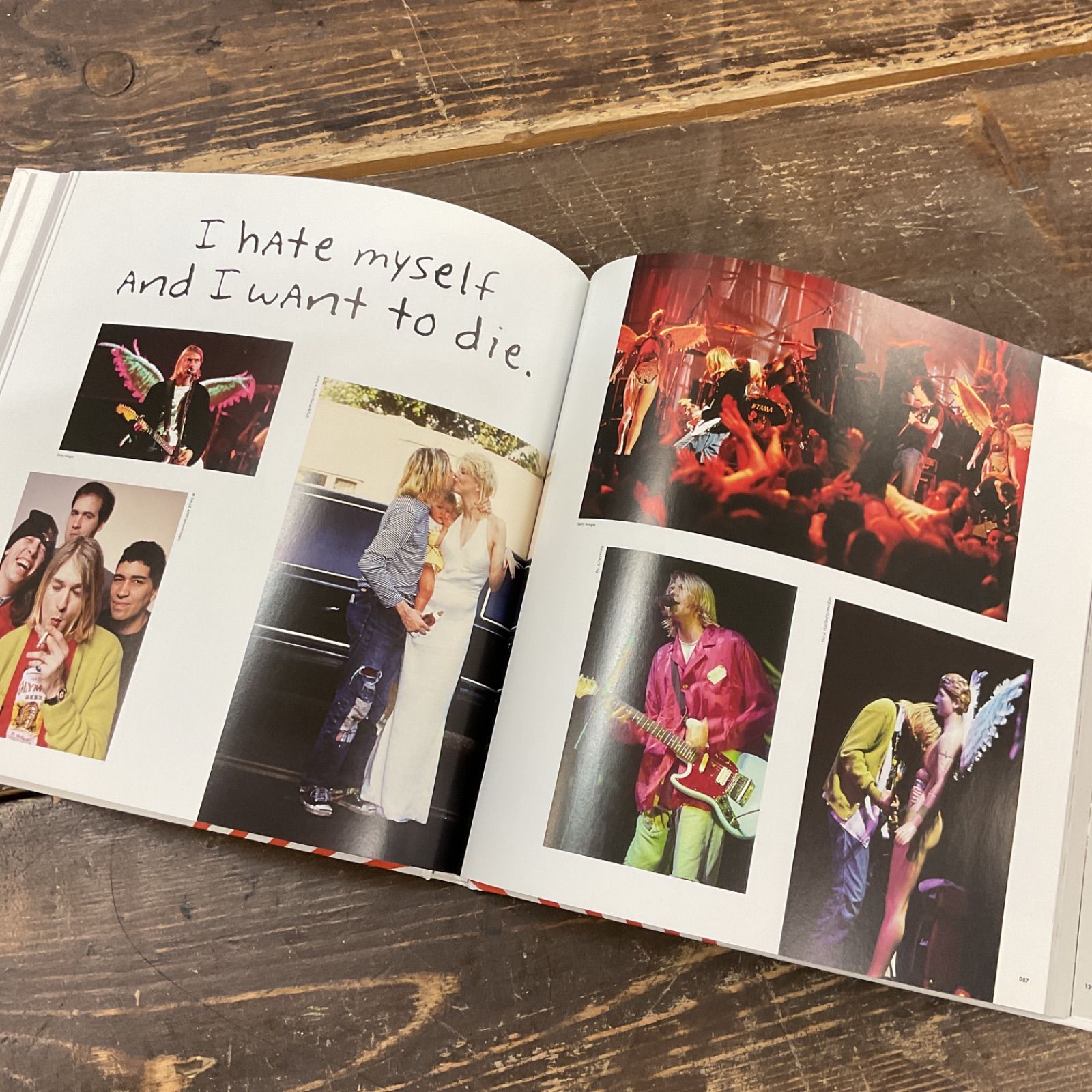 NIRVANA T-SHIRTS BOOK HELLOH? ニルヴァーナ Tシャツ ブック 本 143P