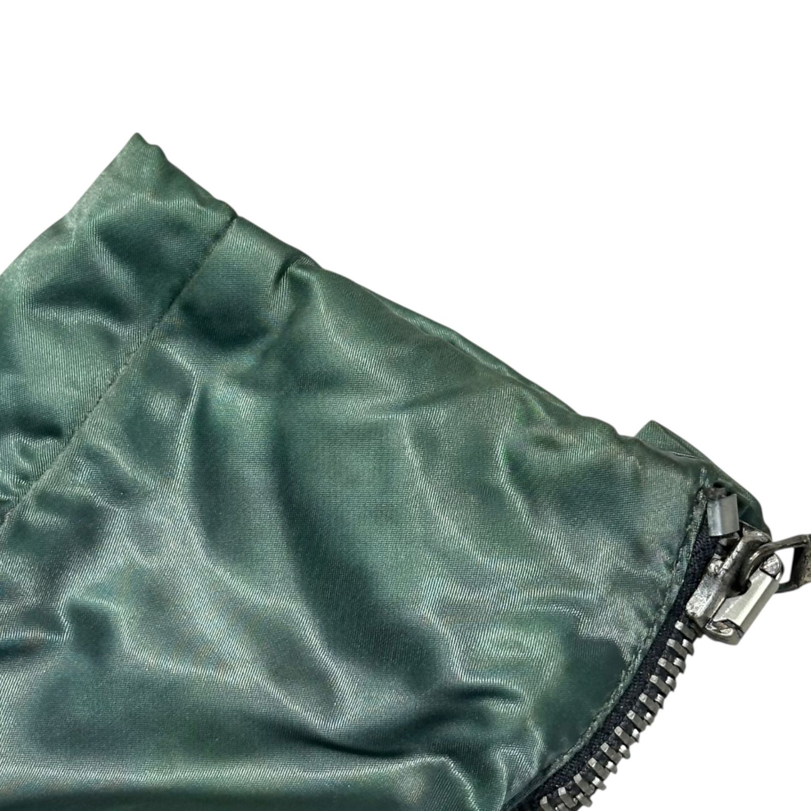 D&G アーカイブ ミリタリー ラムレザー ナイロン ジャケット 50 D&G