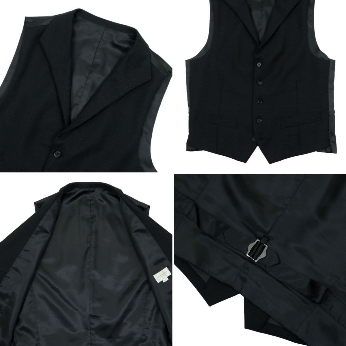 S3840】【極美品】MEN'S TENORAS メンズティノラス 3ピース スーツ
