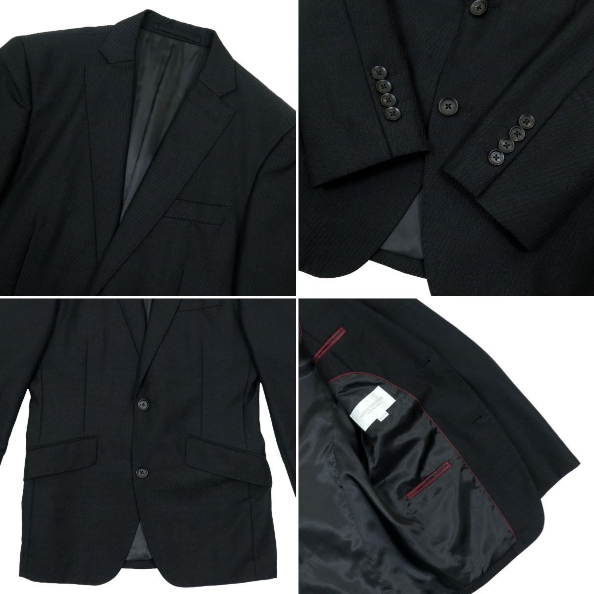 S3840】【極美品】MEN'S TENORAS メンズティノラス 3ピース スーツ