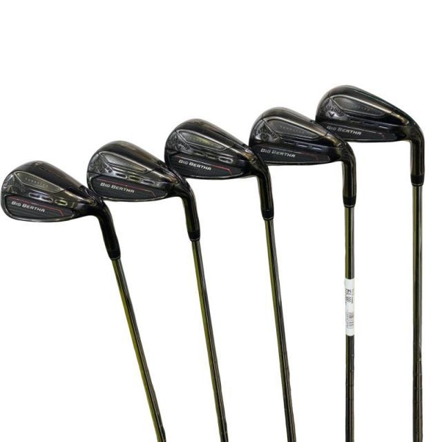 【中古】 キャロウェイ BIG BERTHA(2023) 5S アイアンセット IR NS PRO 950GH neo (フレックスS) メンズ 男性用 右利き 右用 Cランク ゴルフクラブ