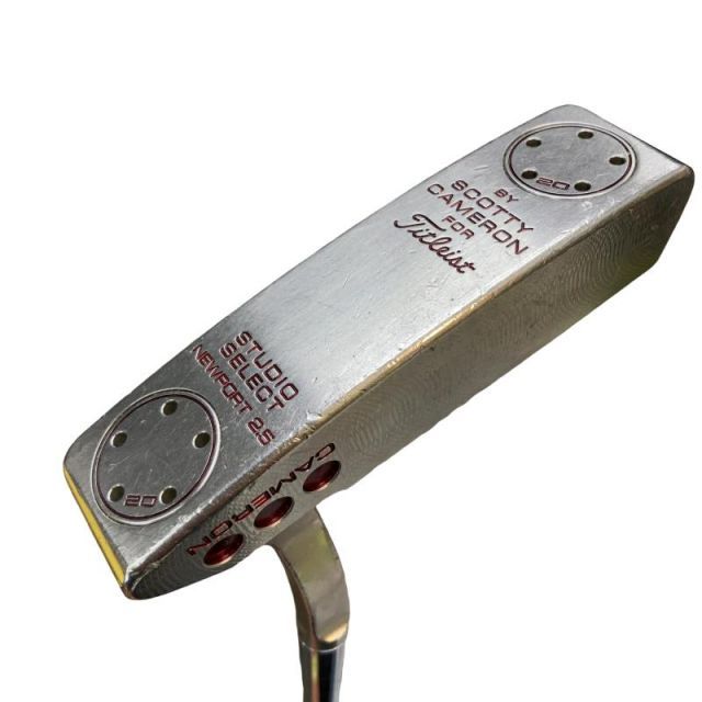 【中古】 タイトリスト SCOTTY CAMERON STUDIO SELECT NEWPORT 2.5 33インチ パター PT スチール (フレックスその他) メンズ 男性用 右利き 右用 Cランク ゴルフクラブ