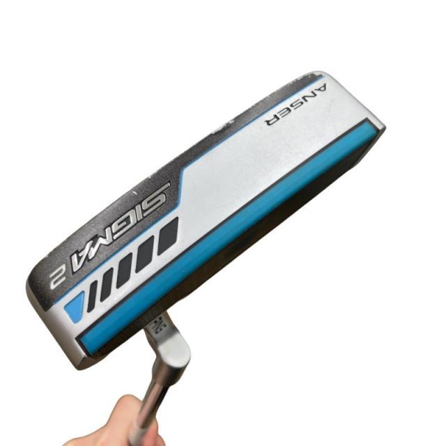 【中古】 ピン SIGMA 2 ANSER プラチナム 33インチ(PP62) パター PT スチール (フレックスその他) メンズ 男性用 右利き 右用 Cランク ゴルフクラブ