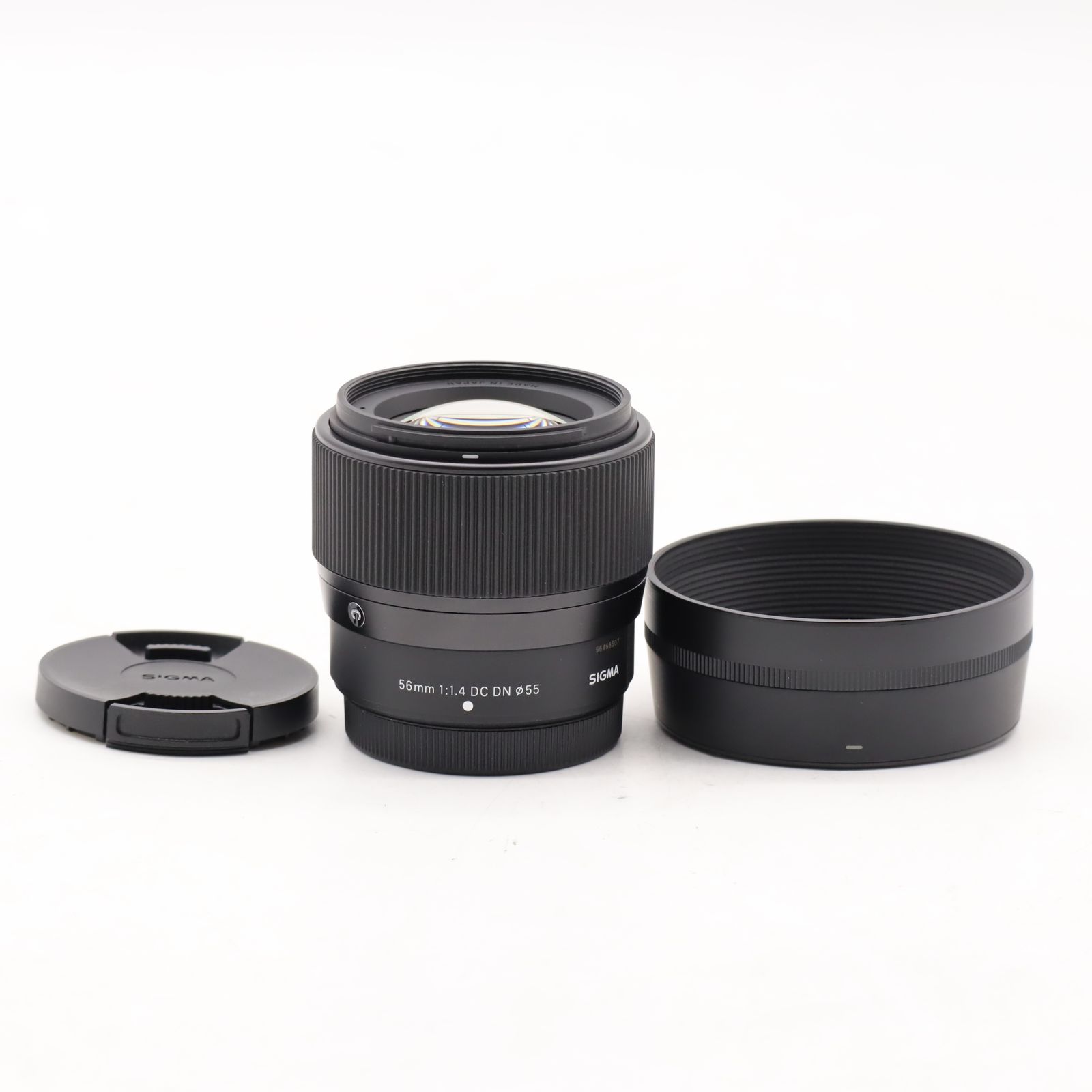 SIGMA Contemporary 56mm F1.4 DC DN フジフイルムX用｜APS-C対応 単焦点望遠レンズ｜大口径F1.4・高解像・美しいボケ ポートレート向け【中古】