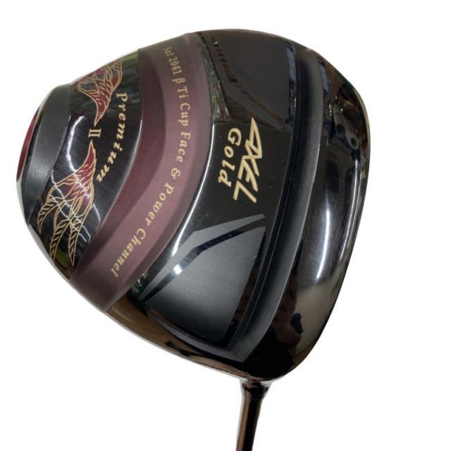 【中古】 つるや AXEL Gold Premium II ブラック 10.5° ドライバー DR AXEL Gold Premium II(ドライバー) (フレックスR) メンズ 男性用 右利き 右用 Cランク ゴルフクラブ