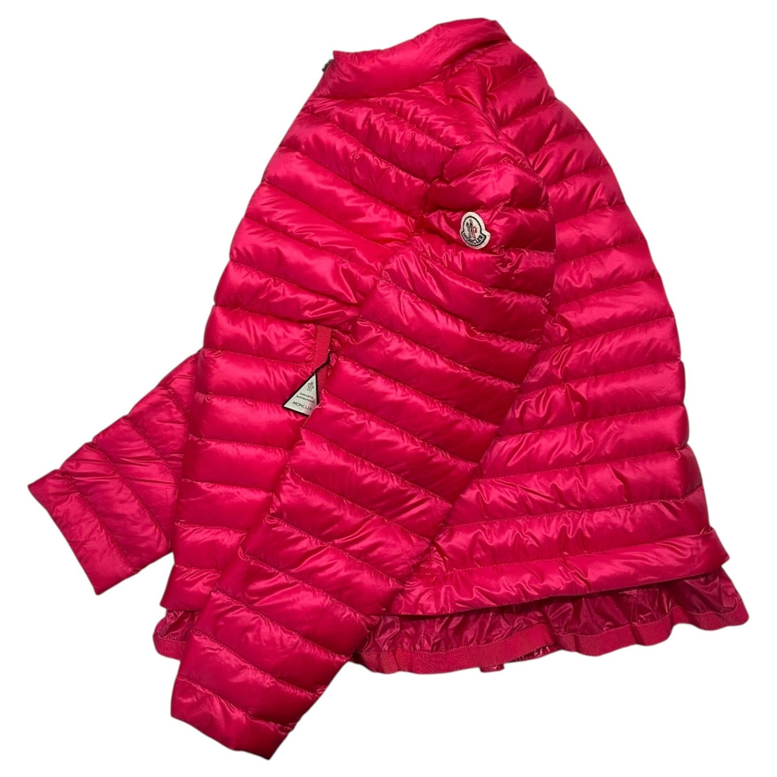 MONCLER(モンクレール) AMITA Layered light down jacket with ruffled 
