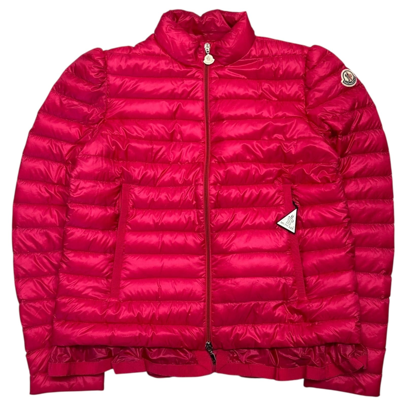 MONCLER(モンクレール) AMITA Layered light down jacket with ruffled 