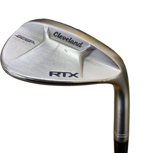 【中古】 クリーブランド Cleveland RTX DEEP FORGED 58°/12° MID ウェッジ WG Dynamic Gold (フレックスS) メンズ 男性用 右利き 右用 Dランク ゴルフクラブ