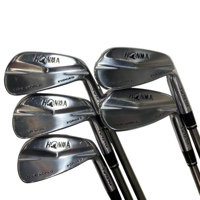 【中古】 本間ゴルフ TOUR WORLD TW727M FORGED 6S アイアンセット IR 純正特注シャフト (フレックスSR) メンズ 男性用 右利き 右用 Dランク ゴルフクラブ 13,194円